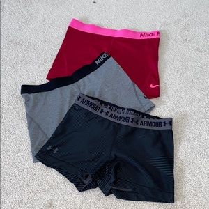 NIKE PRO/UA spandex